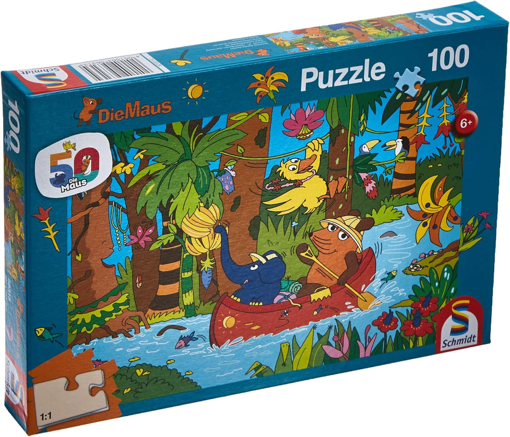 La souris dans la jungle (Puzzle pour enfants) Puzzle Naty Shop Titre par défaut