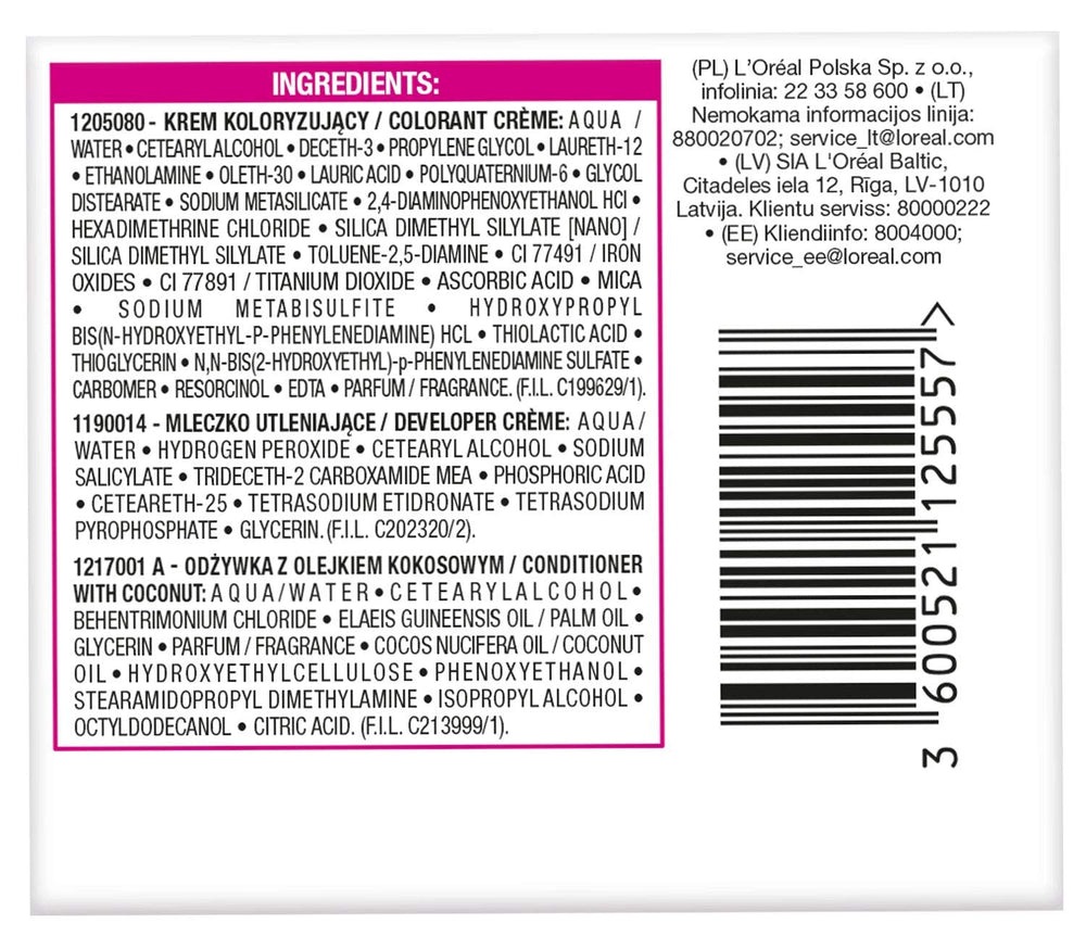 L'Oréal Paris Casting Crème Gloss 210 Coloration Cheveux - Coloration Cheveux Noir Bleu Marine Naty Shop