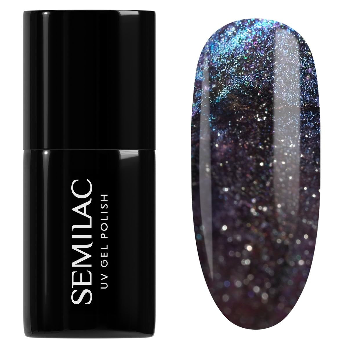 Vernis à ongles UV Semilac 825 Cyber ​​​​Violet 7 ml