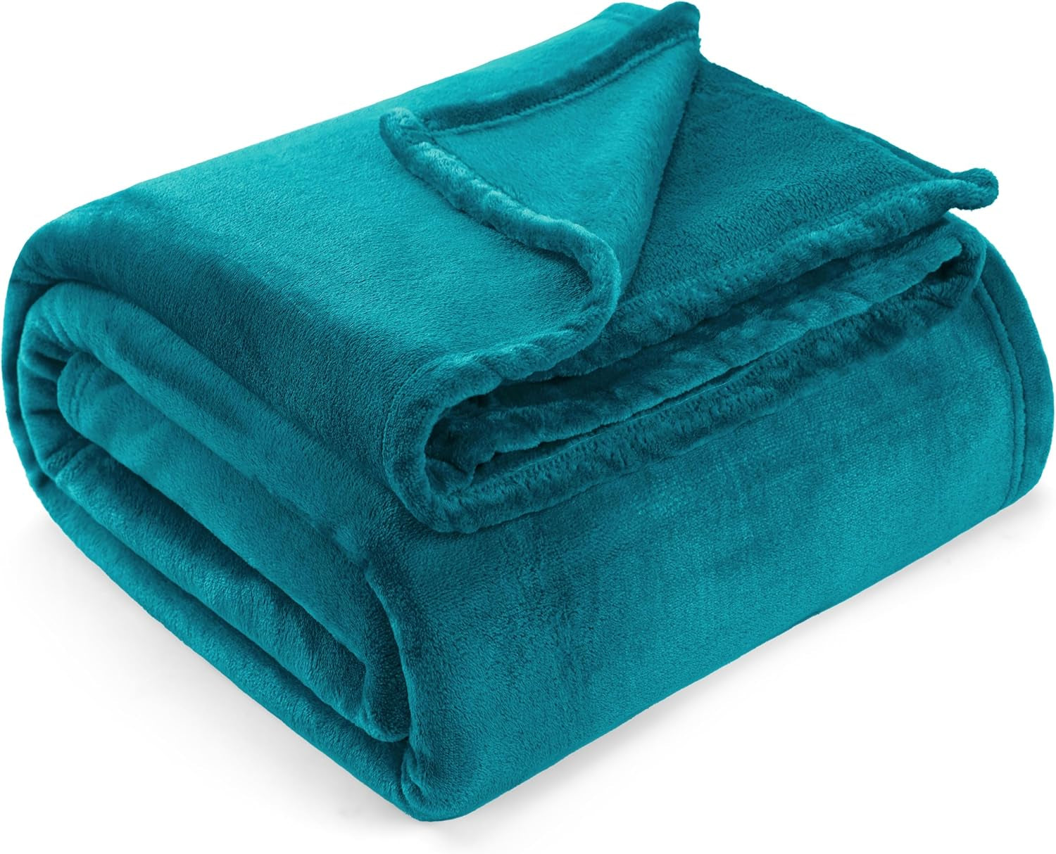 Utopia Bedding Couverture polaire douillette [228 x 228 cm, gris] Couverture douce, légère, chaude et moelleuse Couverture confortable et respirante pour lit, canapé, lits et couvertures Besuche den Utopia Bedding-Store Turquoise 150 x 200 cm