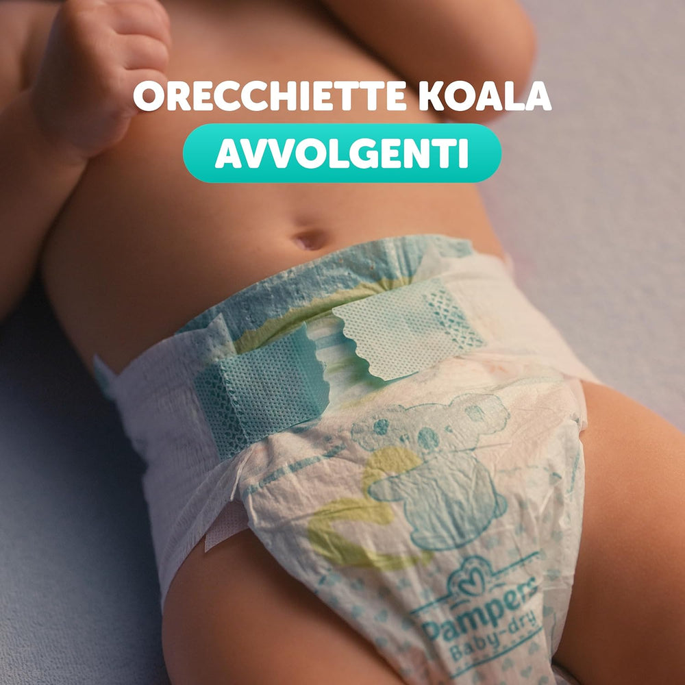 Pampers Baby Dry XL Taille 6 (15-30 kg), 111 couches + 500 points câlins supplémentaires gratuits