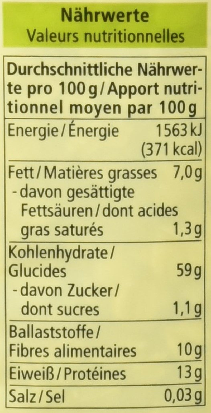Gros flocons d'avoine bio, 500g