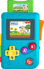Fisher-Price HBC86 - Plaisir d'apprentissage Lil' Gamer, jouet d'apprentissage et d'activité musical, version allemande, pour bébés et jeunes enfants de 6 à 36 mois Baby Toys Naty Shop Allemagne Multicolore