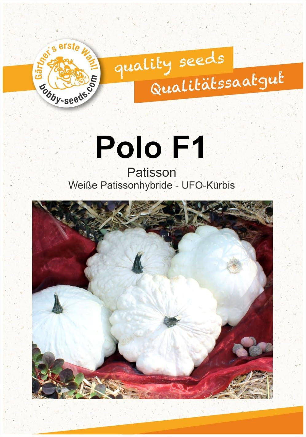 Polo F1 Kürbissamen Von Bobby-Seeds, Portion