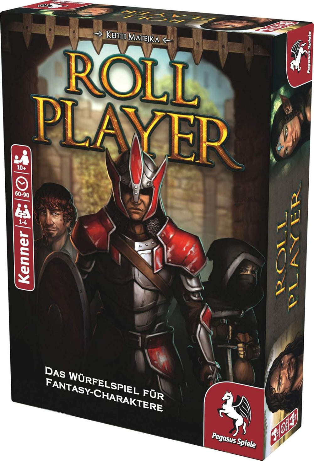 Pegasus Spiele 51305G - Roll Player (édition allemande), coloré