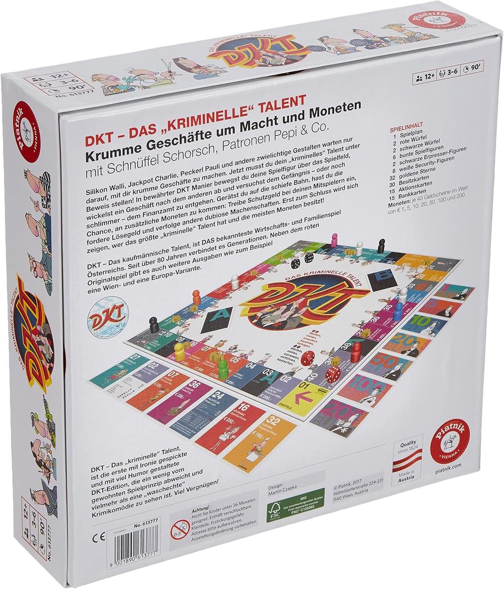 Piatnik PIA06137 6137 DKT Le talent meurtrier