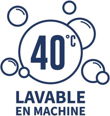 Bleu Calin Home Collection Pack couette 'Caline' pour 2 personnes 220X240 Cm avec 2 oreillers 60X60 Cm, blanc Couettes et couettes Naty Shop