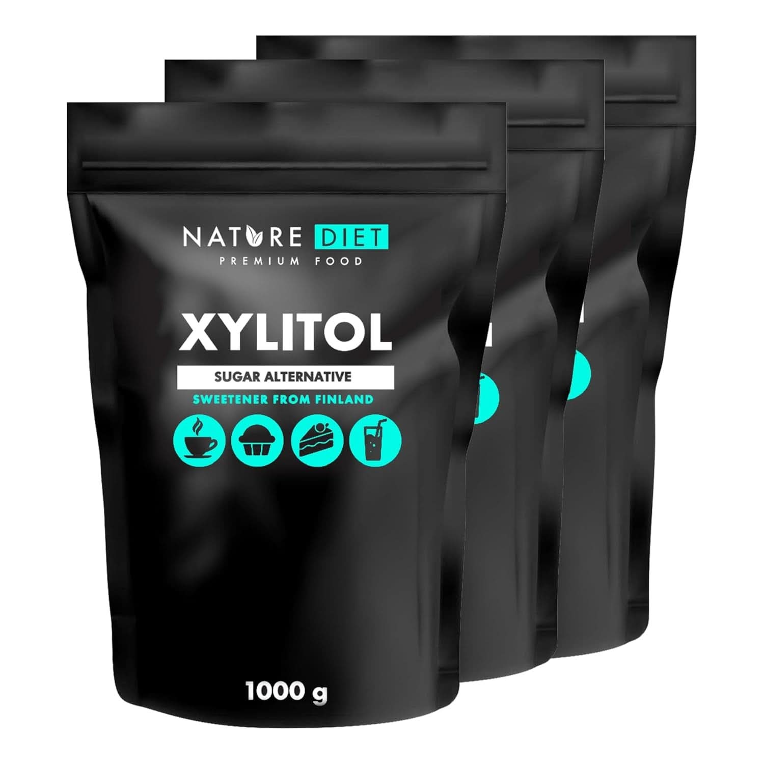 Nature Diet Xylitol, 1 Kg Édulcorants Naty Shop
