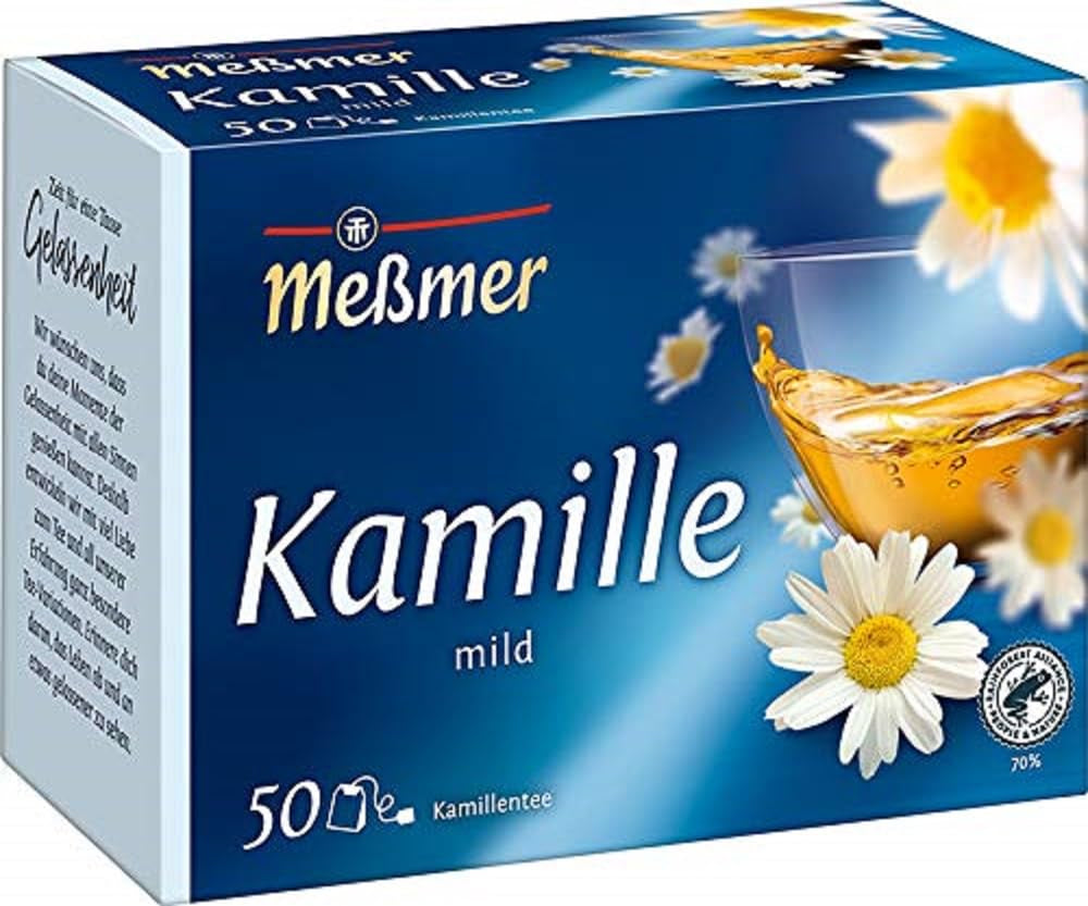 Mélange d'orties Meßmer | 25 | Sachets de thé | Végétalien | Sans gluten | Sans lactose