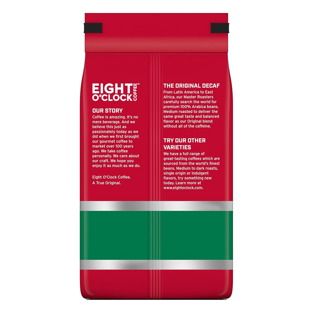 Coffee The Original Decaf, 600 ml (1 pièce) de café décaféiné en grains entiers à torréfaction moyenne, 100 % Arabica