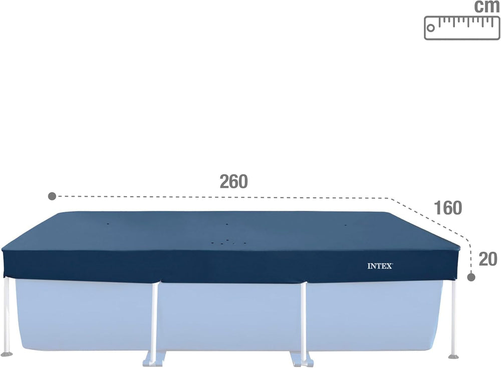 Prelată dreptunghiulară pentru piscină Intex 2,6 m x 1,6 m (28036)