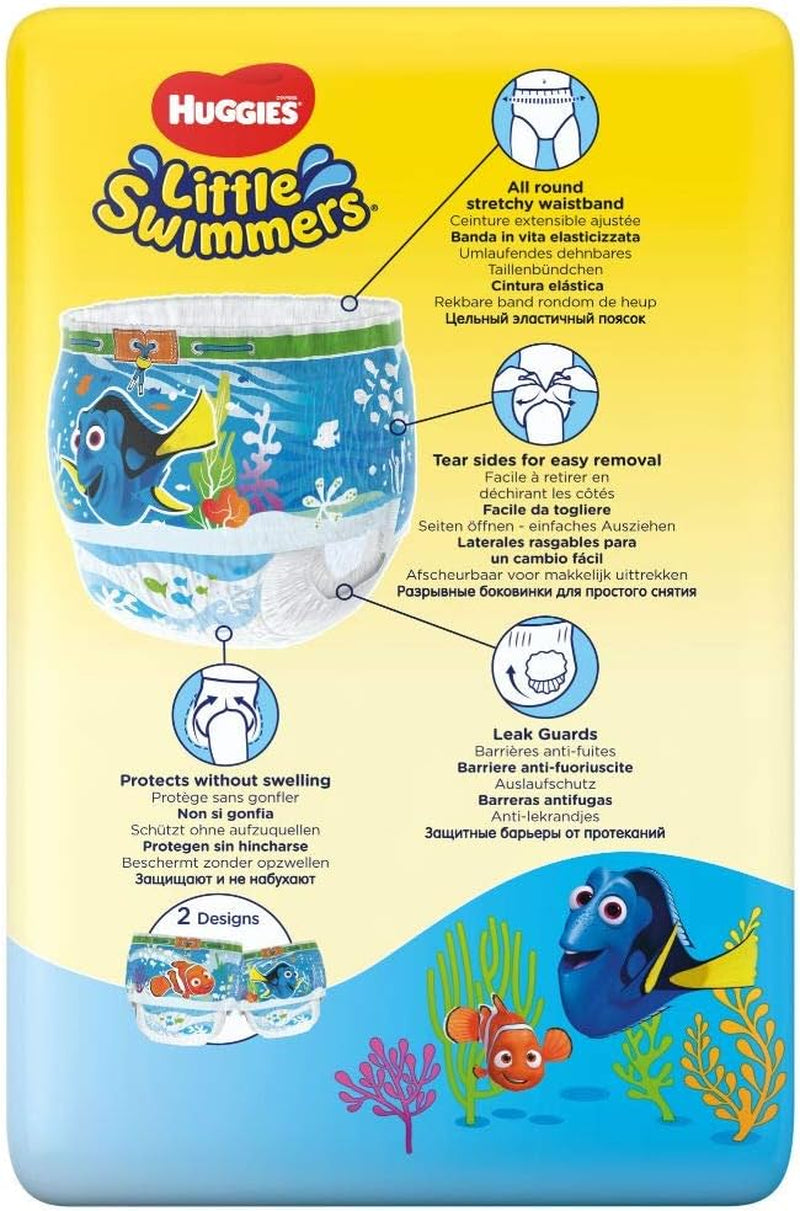 Couches de bain Huggies Little Swimmers, taille 3-4, paquet de 12, 7-15 kg