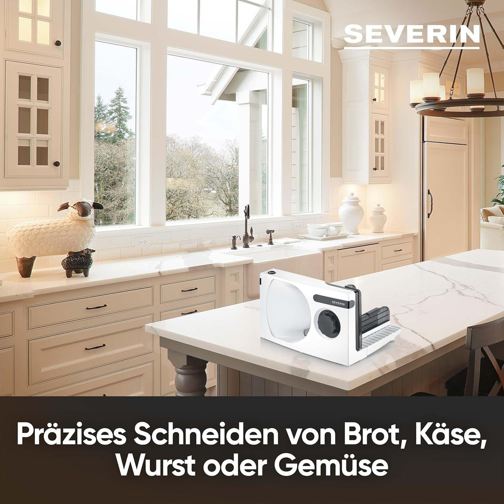 SEVERIN Feliator multifuncțional pentru pâine, mezeluri sau brânză Rasnite si Feliatoare Naty Shop