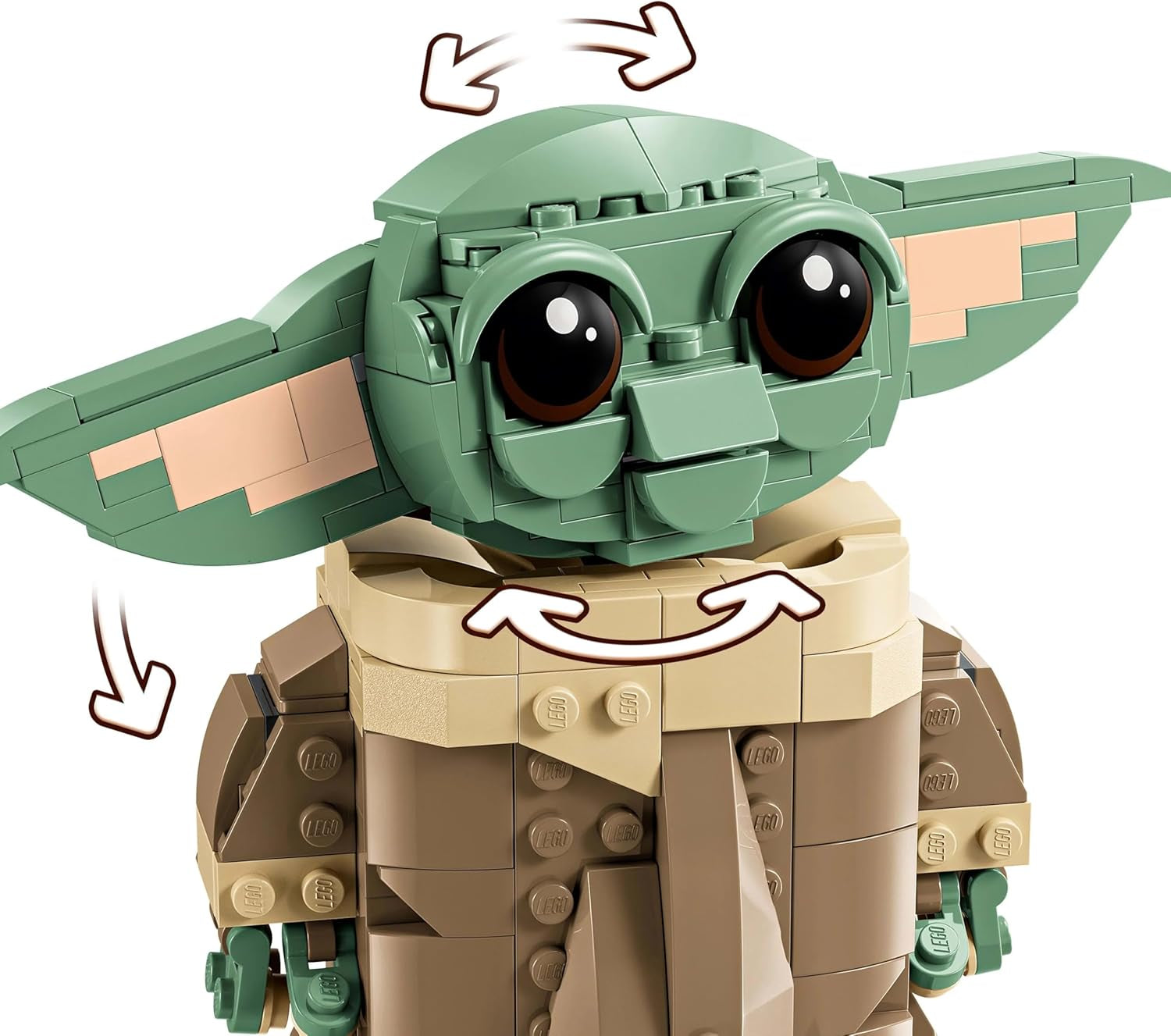 LEGO Star Wars 75403 Grogu dans son berceau répulseur mandalorien - Figurine à collectionner - Modèle à construire, jouer et exposer - Décorations pour la maison - Cadeau pour garçons et filles à partir de 10 ans Jeux de construction Besuche den LEGO-Store