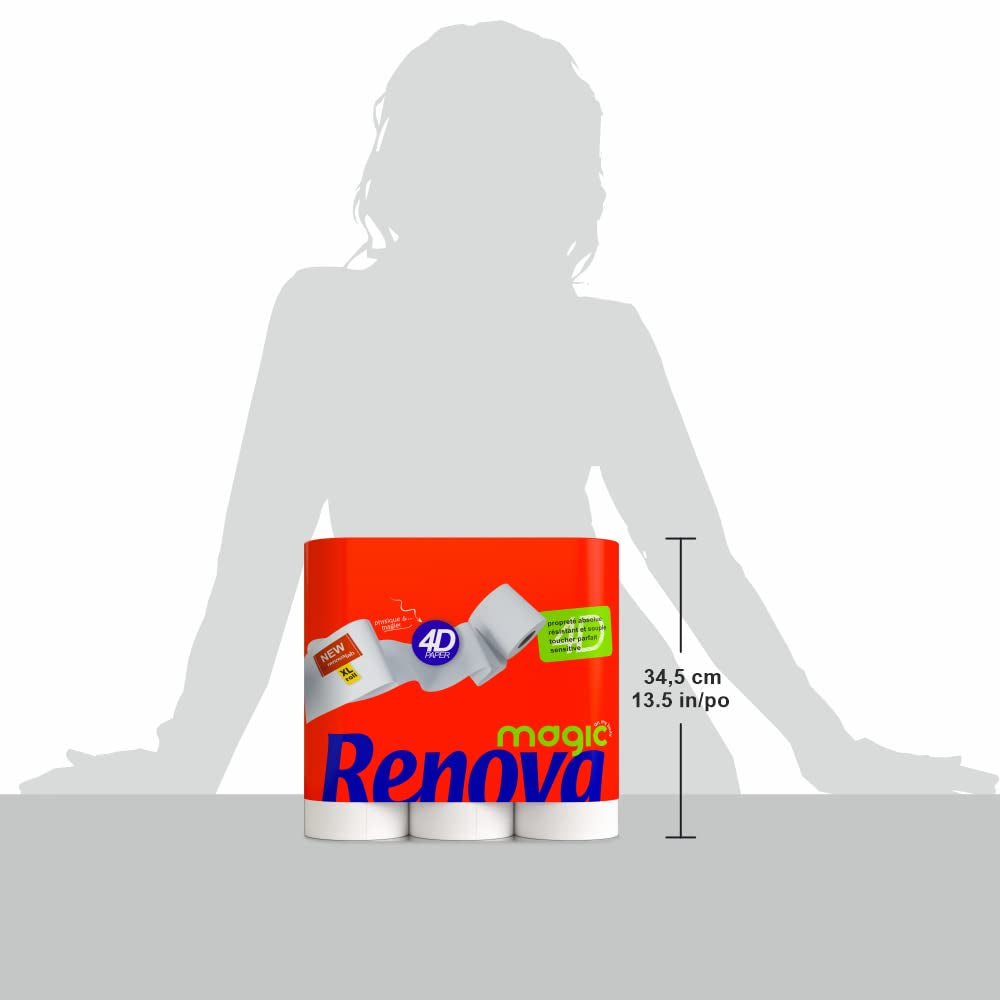 Papier toilette Renova - 9 rouleaux