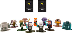 Jada Toys - Minecraft Blind Pack Nanofigs, Wave 2, Figurine de collection Minecraft Legends Nano Metal, Différents modèles, 4 cm, 3 ans et plus, Figurines noires Naty Shop