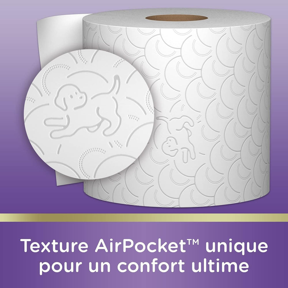 Papier toilette rembourré (12 paquets de 7 rouleaux) - doux et confortable - respectueux de l'environnement - durable
