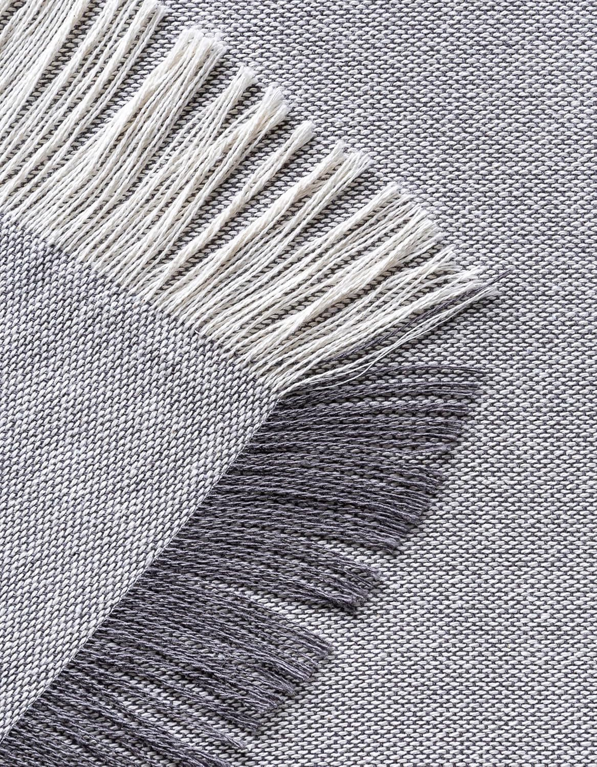 Couvre-lit multifonctionnel, couvre-lit, couvre-lit, housse de canapé, Jarapas, couleur unie (180 X 260 cm, gris foncé). Lits et couvertures Besuche den Todocama-Store