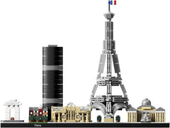 Kit de construction LEGO Architecture Paris, Tour Eiffel, Champs-Élysées et Louvre, collection Skyline, décorations pour la maison et le bureau, idées cadeaux pour collectionneurs, hommes et femmes 21044 Ensembles de construction Besuche den LEGO-Store