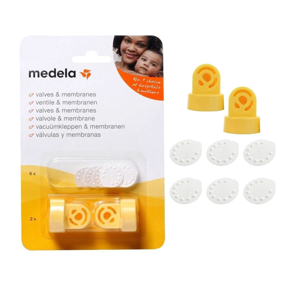 Medela 008.0293 Valves et tétines, multicolores Accessoires Alimentation et Allaitement Bebe Naty Shop