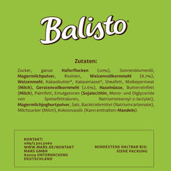 BALISTO® Multipack Muesli, céréales et raisins secs, 8x18,5g