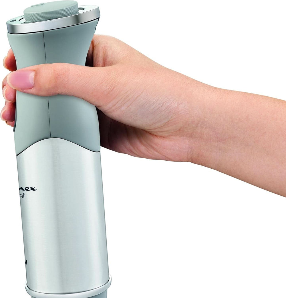 Quick Chef Quickchef – Stabmixer Mit 3 Zubehör, Edelstahl, 10 Geschwindigkeiten, 1000 W Mère et Enfant Naty Shop