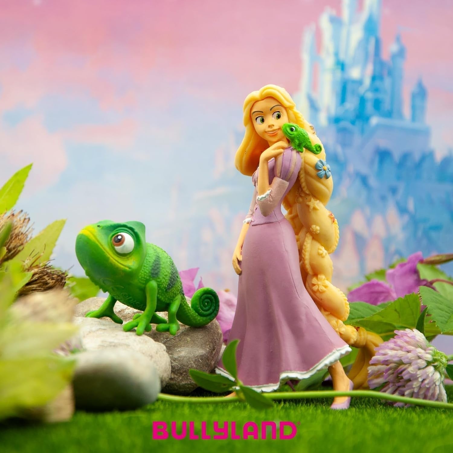 Bullyland 12422 - Figurine caméléon Pascal de Walt Disney Raiponce "Newly Reconfigured", env. 6 cm, fidèle aux détails, idéal comme petit cadeau pour les enfants de plus de 3 ans Figurines Naty Shop