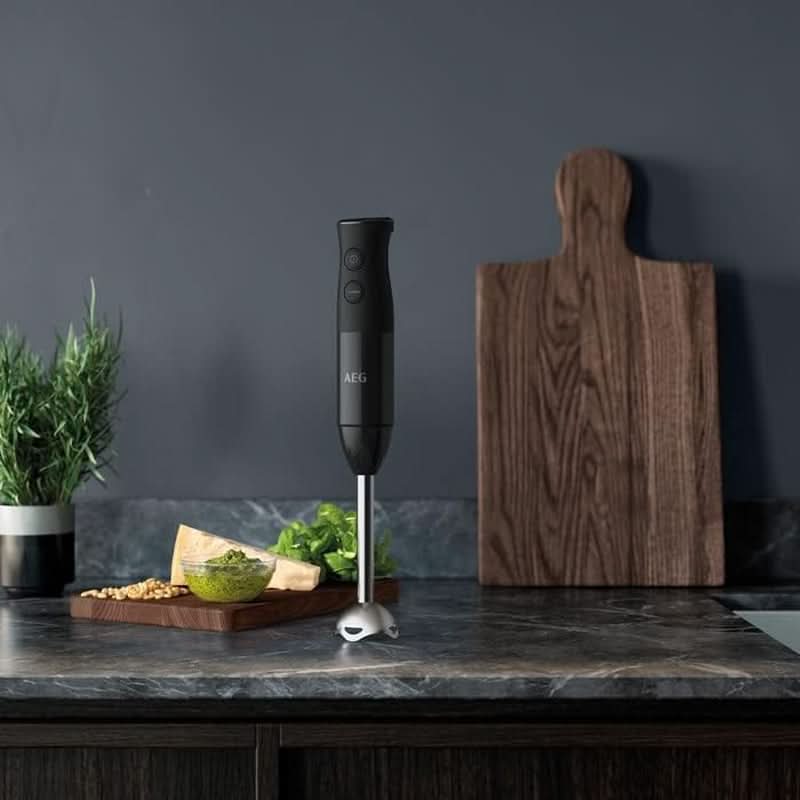 Batteur à main AEG HB4-1-4GG / 2 lames en acier inoxydable incl. Mère et Enfant Naty Shop