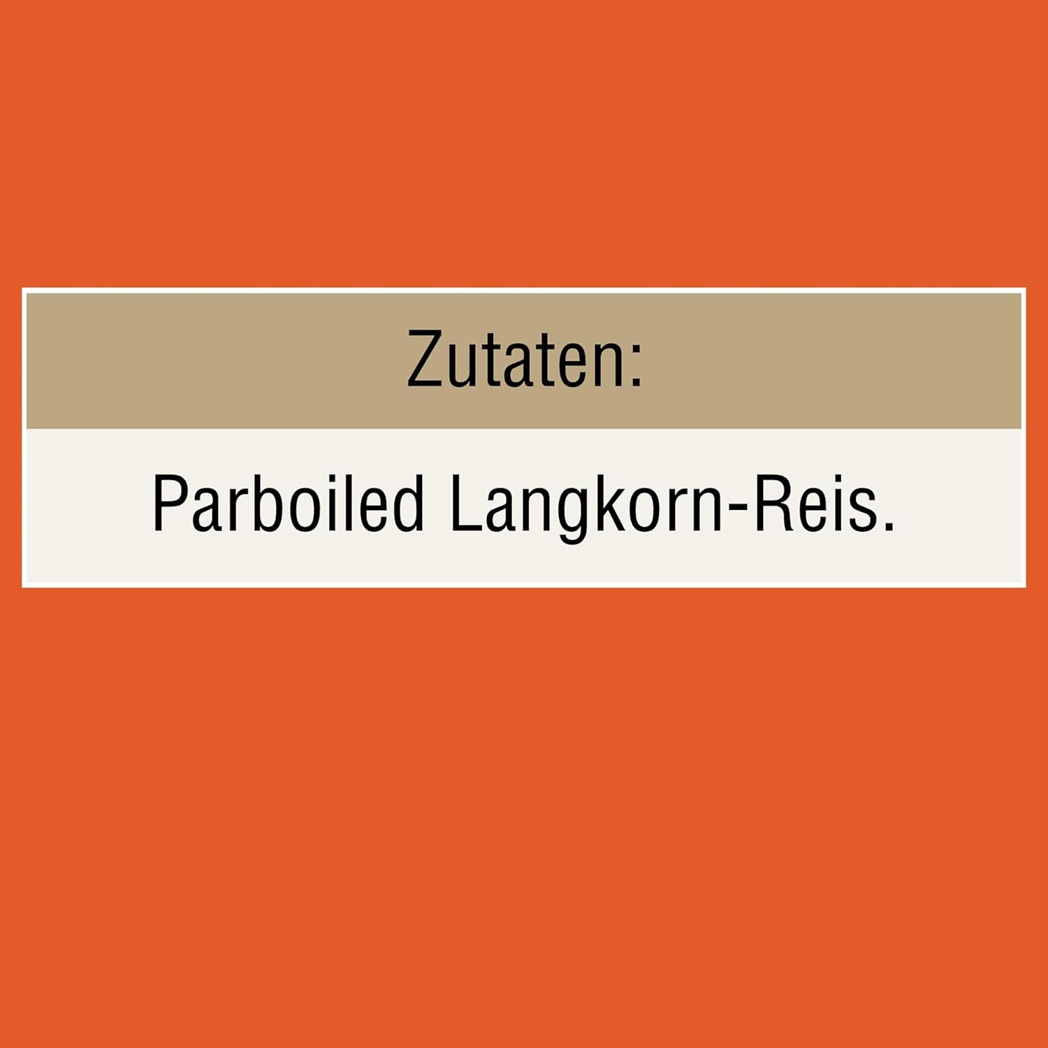 BEN'S ORIGINAL™ Riz à grains longs, cuit en sachet, 9 x 500 g, 20 minutes