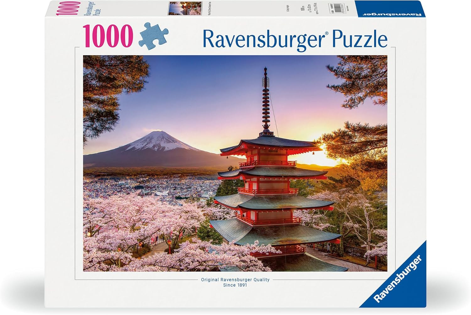 Ravensburger Puzzle 12000582 - Fleurs de cerisier au Japon - Puzzle 1000 pièces pour adultes et enfants de plus de 14 ans, Puzzle Naty Shop