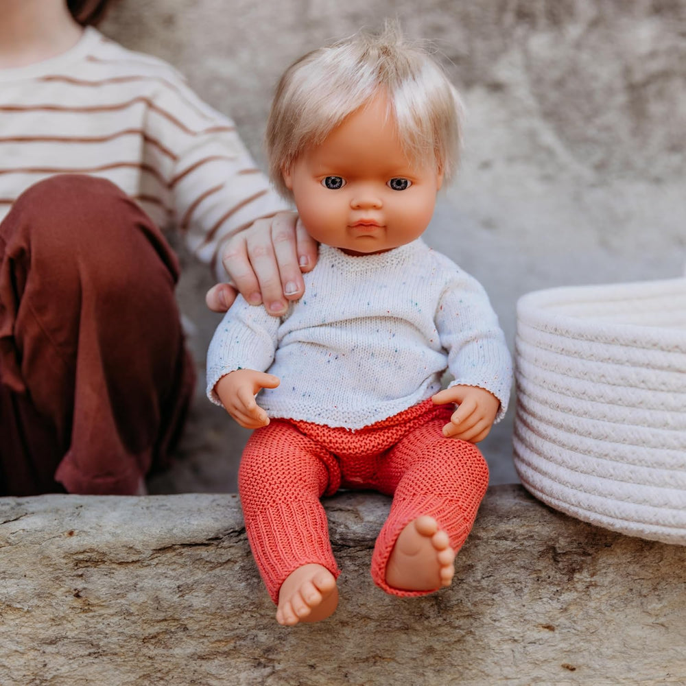 Miniland Babypuppe européen jeune 38cm-31051