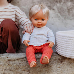 Miniland Babypuppe européen jeune 38cm-31051