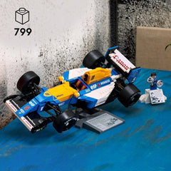 LEGO Icons Williams Racing FW14B avec Nigel Mansell - Modèle de voiture F1 avec figurines de pilote de course à collectionner - Décoration de bureau avec support - Cadeau pour adultes et adolescents fans de sports mécaniques 10353 Jeux de construction Besuche den LEGO-Store