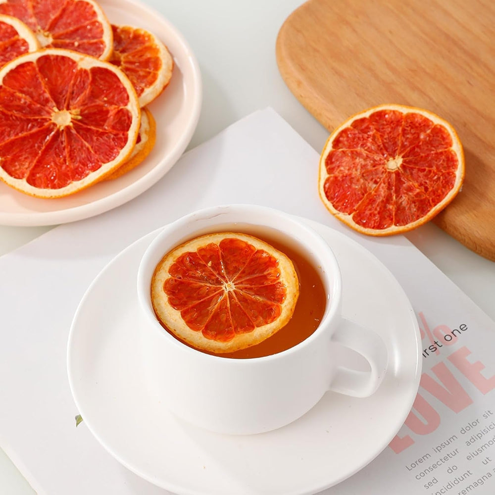 Tranches de pamplemousse séchées premium 100g, pamplemousse déshydraté, 100% naturel, sans additifs et sans sucre ajouté. Produits déshydratés Naty Shop