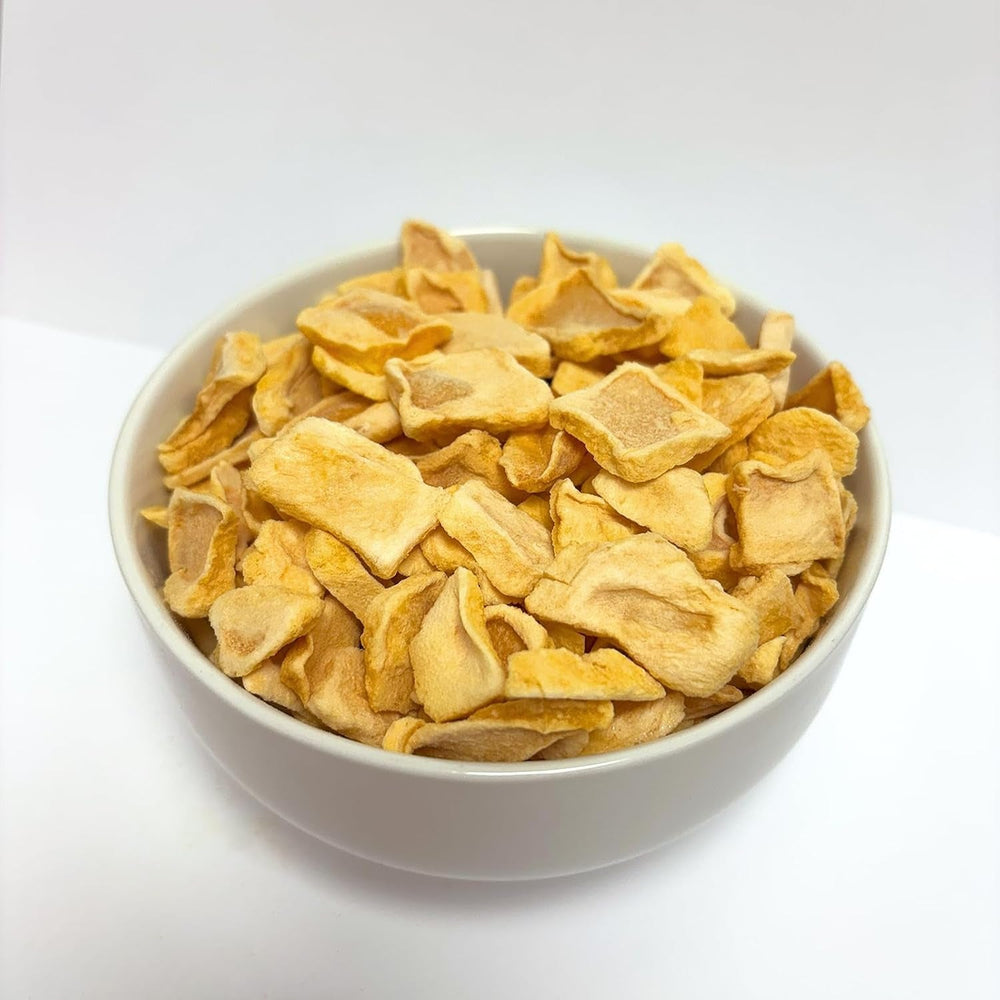 Tranches de mangue lyophilisée 100g - chips de mangue lyophilisée - fruits secs lyophilisés - fruits lyophilisés, mangue séchée pour décoration, snacks, smoothies, desserts Produits déshydratés Naty Shop