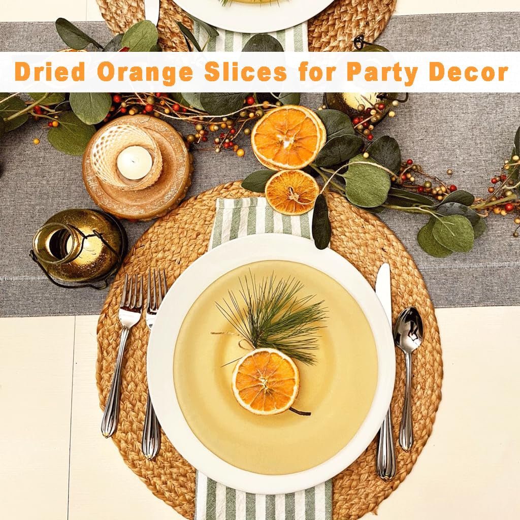 Tranches d'orange séchées, 250g Tranches d'orange naturelles Décorations séchées, tranches d'orange séchées pour décorations de Noël, Couronne de l'Avent, savon, tranches de fruits Produits secs Naty Shop