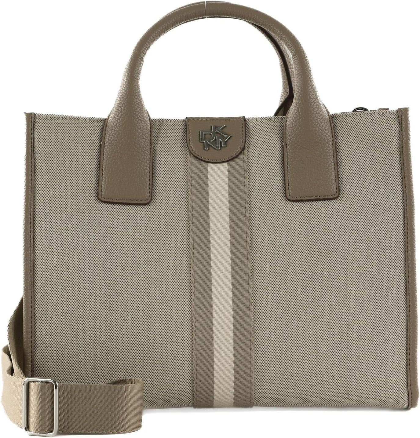 DKNY Carol Medium Book Tote, Natural Multi Sacs Femme Naty Shop Default title