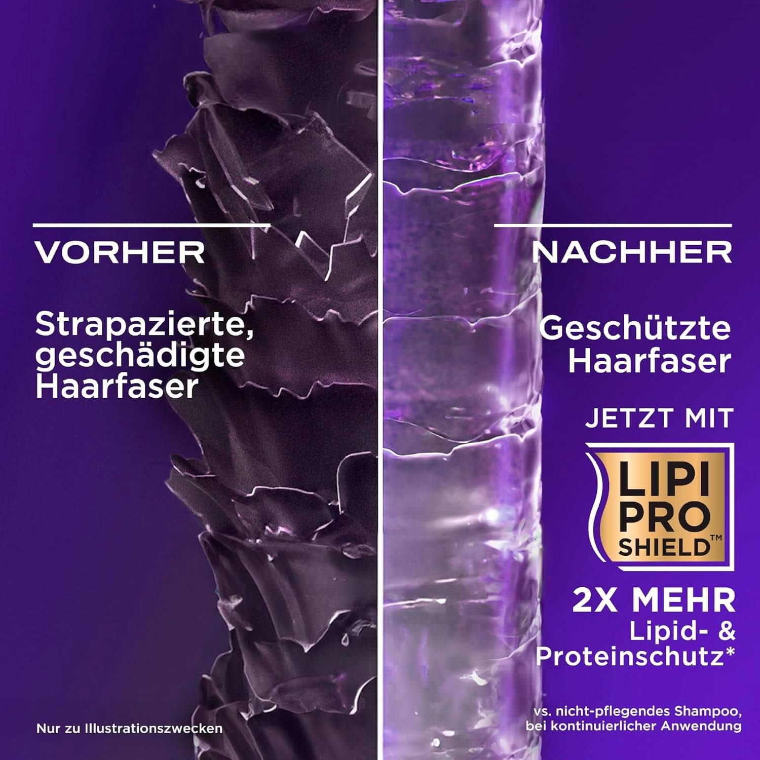 OGX Shampoing biotine et collagène, 385 ml Douche et bain Naty Shop