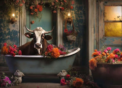 Ravensburger Puzzle 12000782 - Vaca în cadă - Puzzle de 1000 de piese pentru adulți și copii de la 14 ani, Puzzle Naty Shop