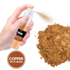 DecoRom, paillettes comestibles, poudre, 10 grammes Glitter Naty Shop