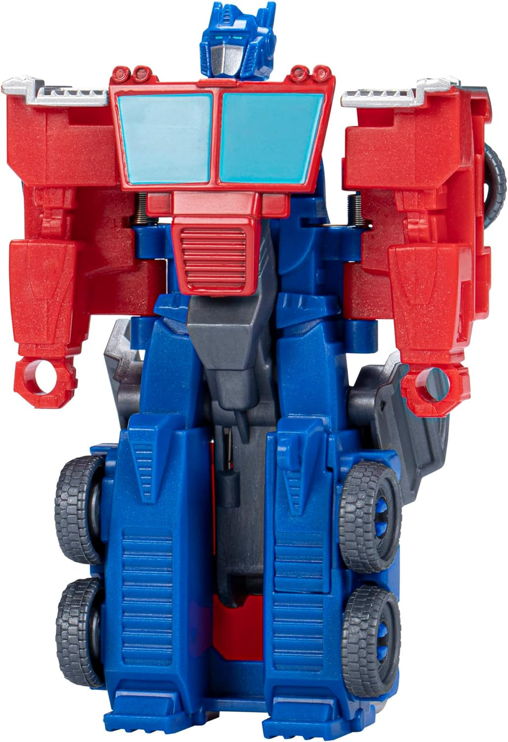 Transformers Earthspark Figurine à bascule en 1 étape Optimus Prime (10 cm) Jouet robot à partir de 6 ans Figurines d'action Naty Shop
