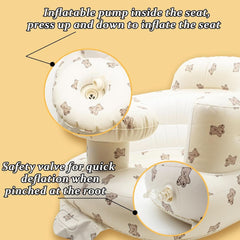 Siège gonflable pour bébé Jdblissful de 3 à 36 mois Mère et Enfant Naty Shop