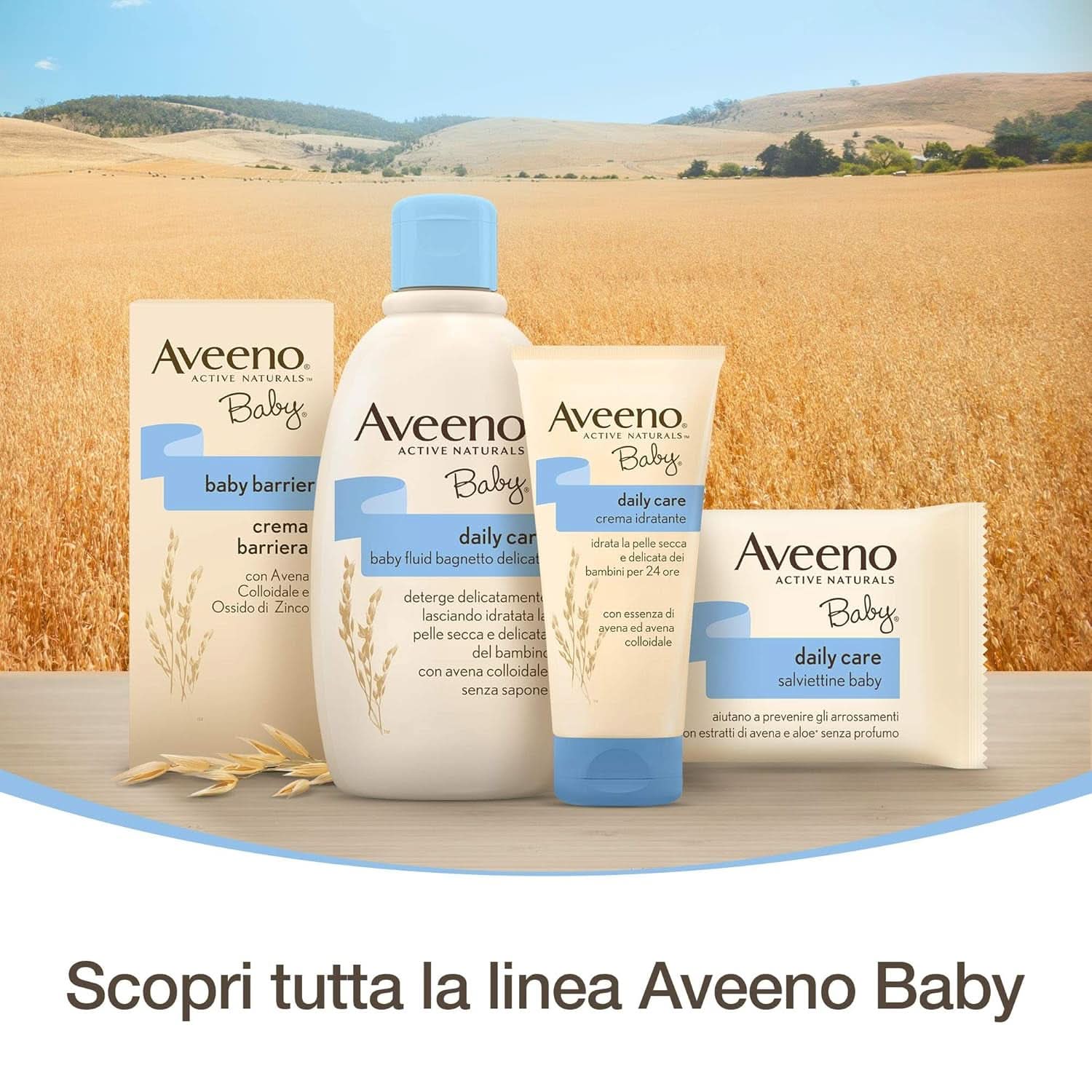 Lingettes de soin quotidien à l'extrait d'avoine et à l'aloès, 72 pièces Lingettes humides pour bébé Naty Shop