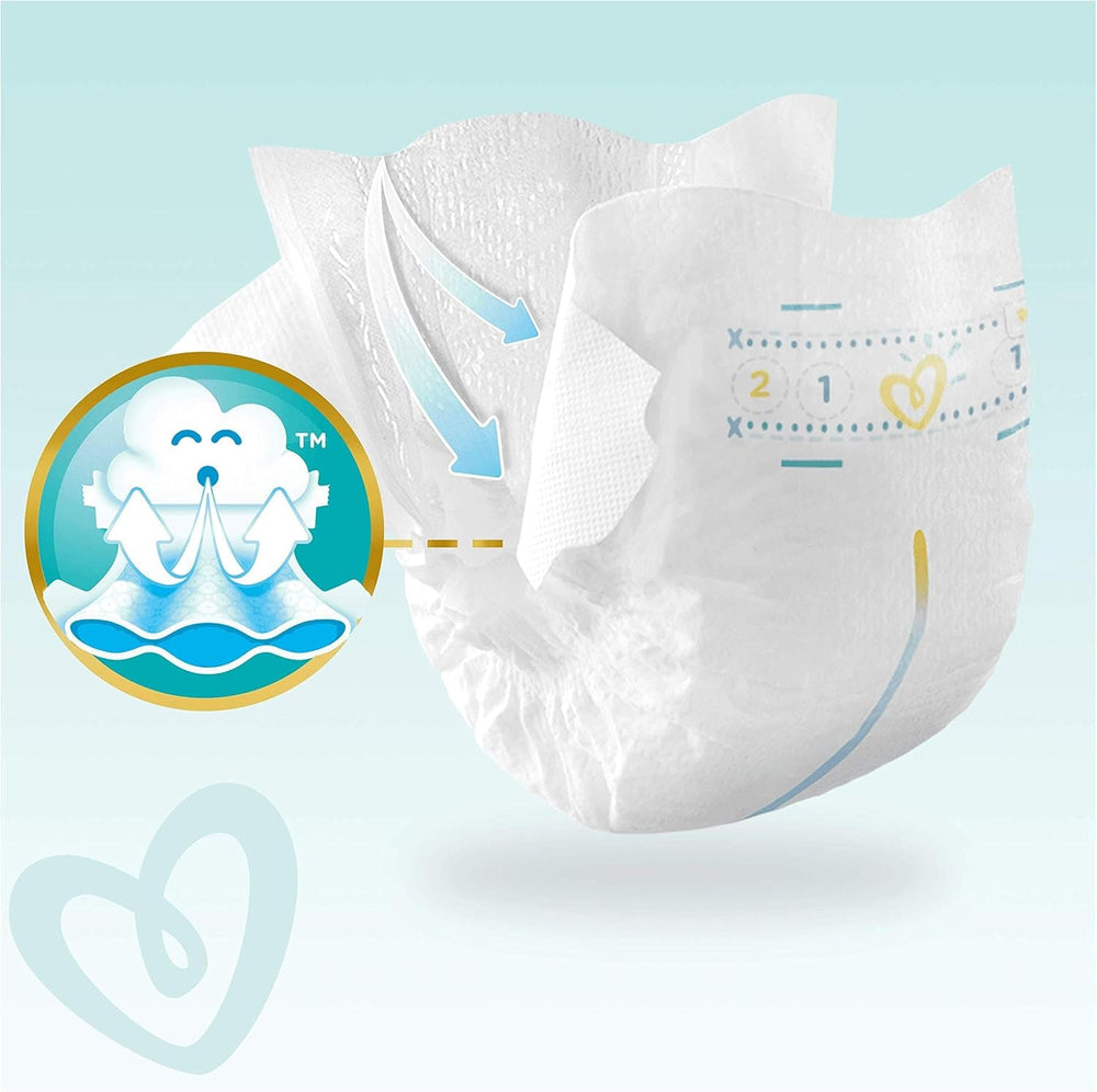 Scutece Pampers Premium Protection New Baby, mărimea 1 (nou-născut), 22 bucăți