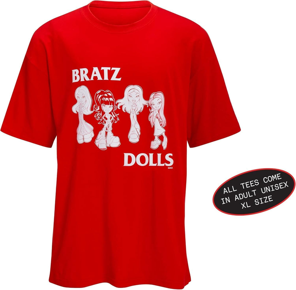 Bratz Stylin' Jade - Modepuppe mit T-Shirt um Gestalten für Dich, Inklusive Accessoires, Niedliches Spielzeug für Mädchen
