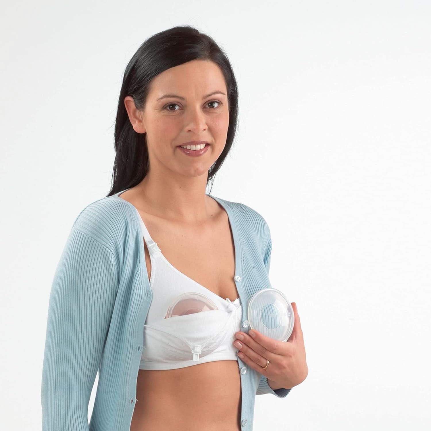 Medela Milchauffangschalen – Bpa-Frei, Aus Weichem, Flexiblem Silikon – 2Er-Set Accesorii Hrana si Alaptare Bebe Naty Shop