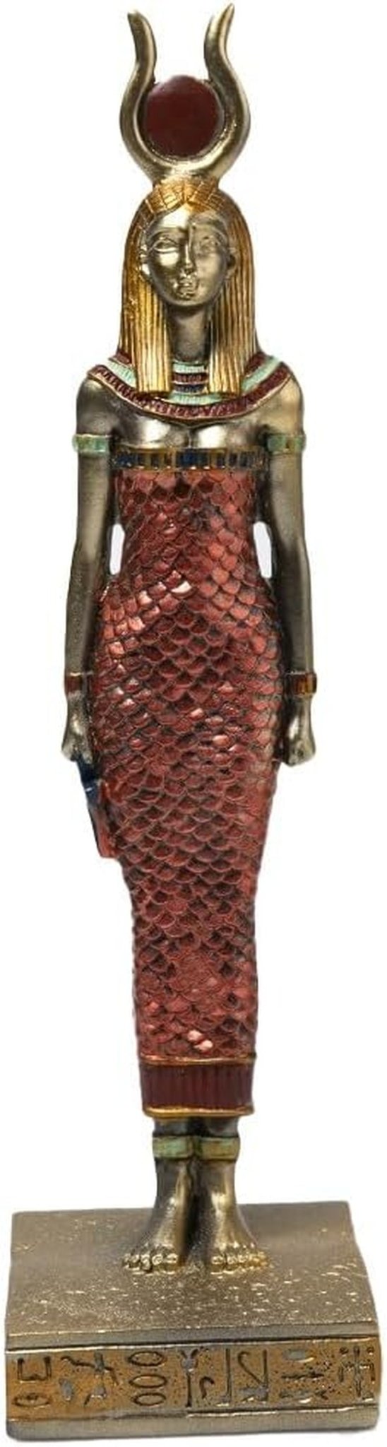 Figure égyptienne de Nebethetepet ou Hathor, 21 ans, couleurs bronze. Statuettes et sculptures Naty Shop