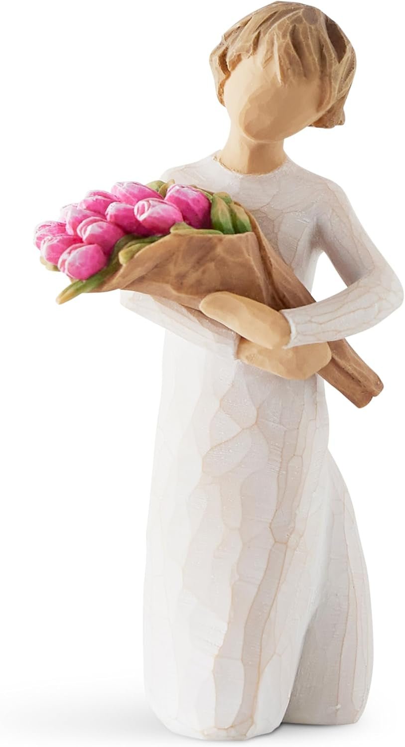 Figurine à l'espoir lumineux Statuettes et sculptures Naty Shop Rose