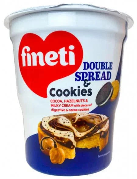 Fineti Double Spread & Cookies, 370g Glaçages et Décoration Naty Shop