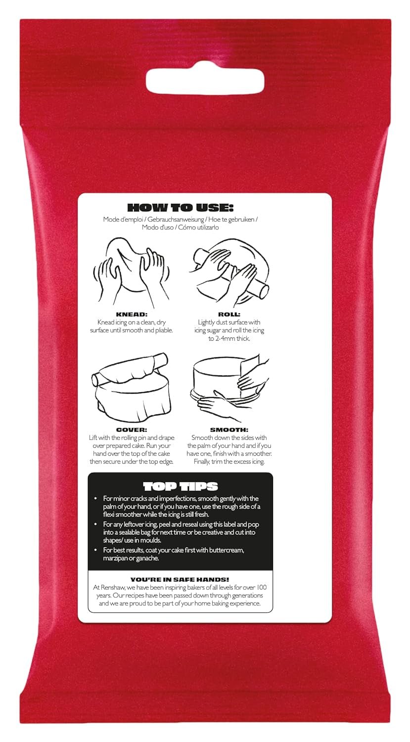 Fondant negru 1 kg - gata de rulat, perfect pentru acoperirea și decorarea prăjiturilor, cupcakes și biscuiților - negru - 1 kg Pasta de zahar Naty Shop